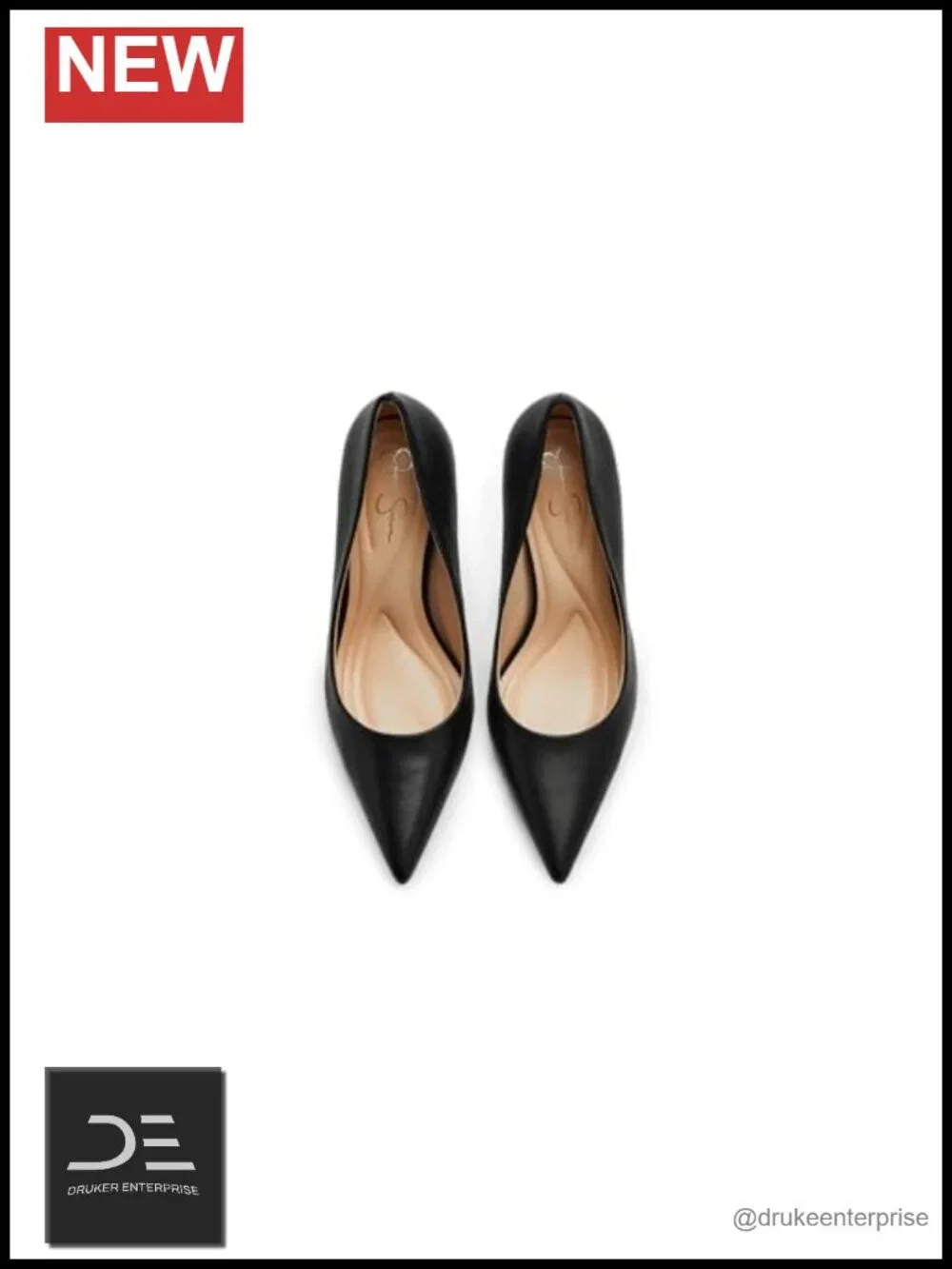 Classic Pumps Stiletto Heel Pointy Toe Faux Leather Polyester Dress Shoes